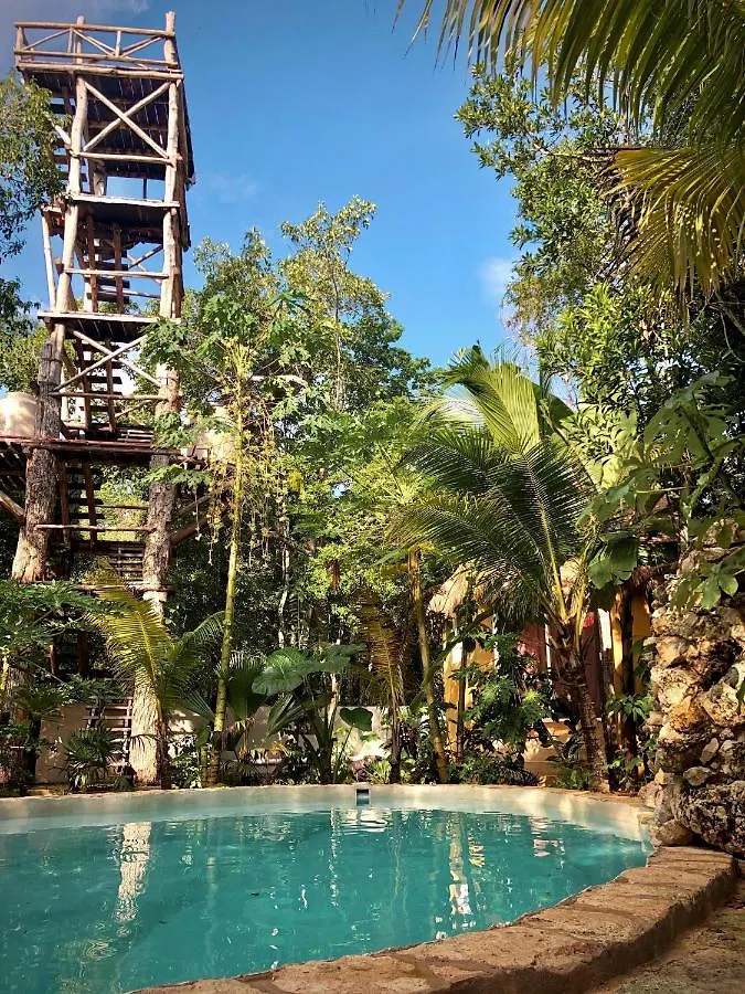 Bed & Breakfast Aldea Tucanes Francisco Uh May Mexico